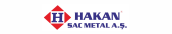 Hakan Saç Metal Logo